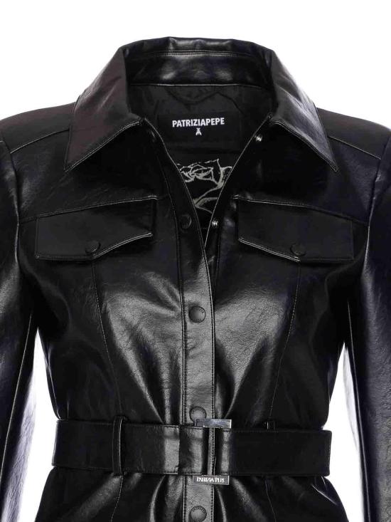  파트리지아페페 가죽 자켓 8O0200E070K103 Black - PATRIZIA PEPE