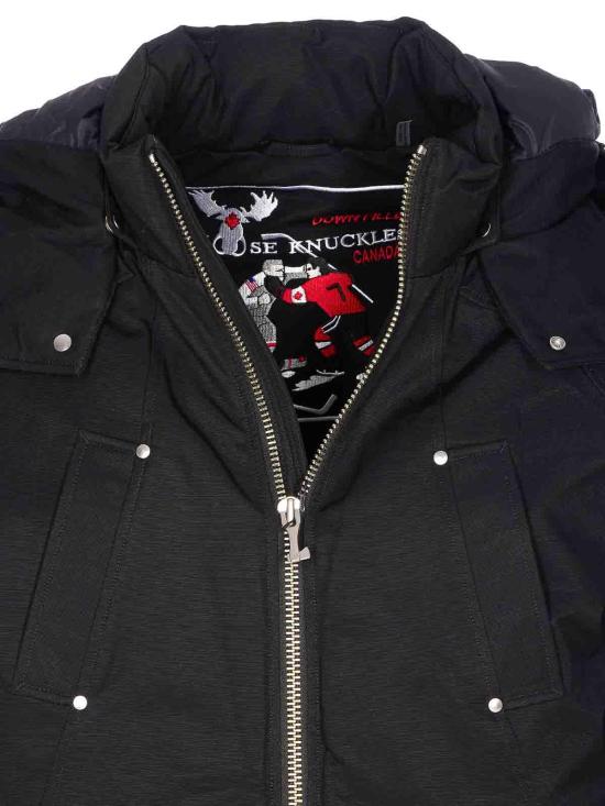 26FW 무스너클 오리지널 벨라스틱 네오시어 봄버 자켓 M35MB000S305 Black - MOOSE KNUCKLES