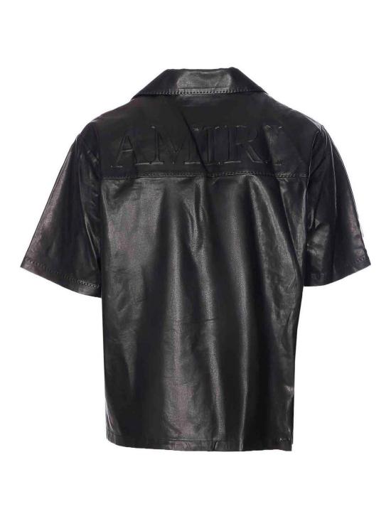  아미리 가죽 자켓 LTIR1017BLACK Black - AMIRI