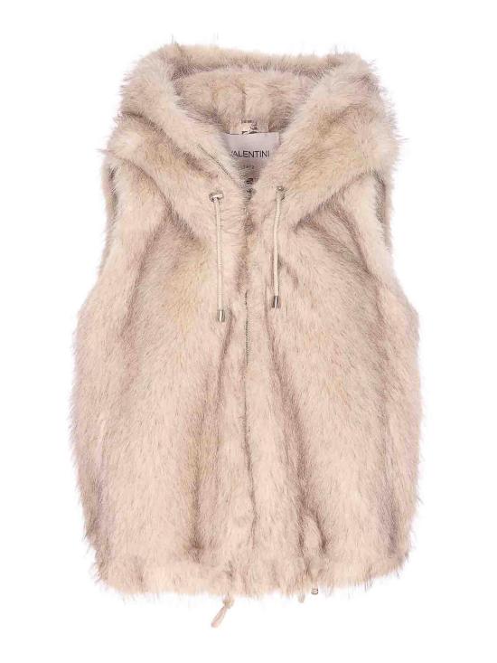 25FW 발렌티니 1972 무스탕 E3144LINEN White