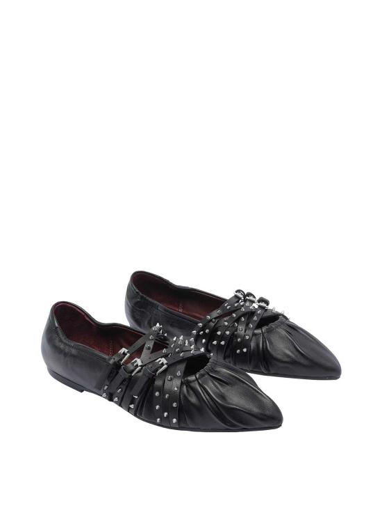  아쉬 플랫 슈즈 BRENDAH03 Black - ASH