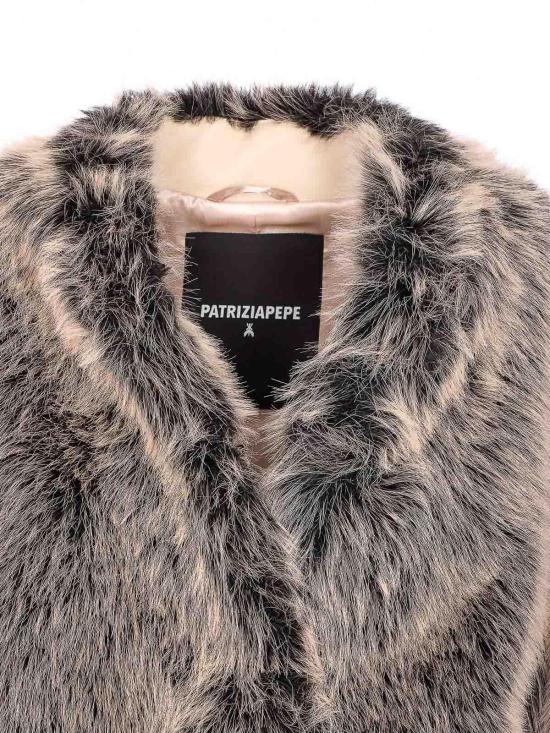  파트리지아페페 무스탕 8O0197E072B849 Grey - PATRIZIA PEPE