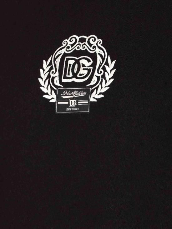  돌체앤가바나 긴팔 티셔츠 G9BIQZHU7DUN0000 Black - DOLCE & GABBANA