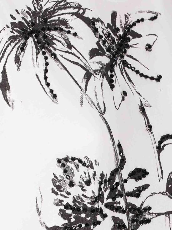 25FW 리우조 반팔 티셔츠 CF5382J6308W9992 White - LIU JO