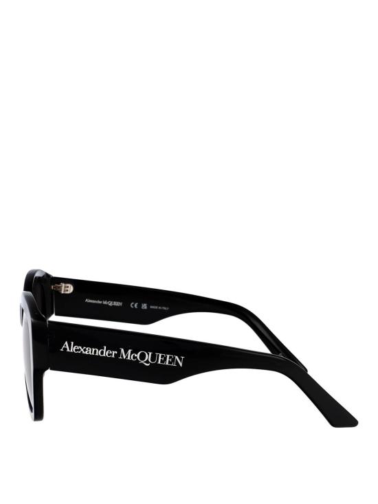 26SS 알렉산더 맥퀸 선글라스 AM0451SA001 Black - ALEXANDER MCQUEEN