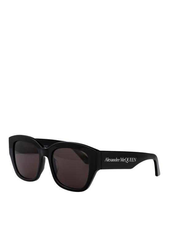26SS 알렉산더 맥퀸 선글라스 AM0451SA001 Black - ALEXANDER MCQUEEN