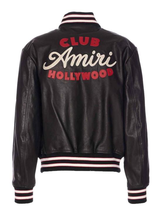  아미리 가죽 자켓 LTVY1003BLACK Blue - AMIRI