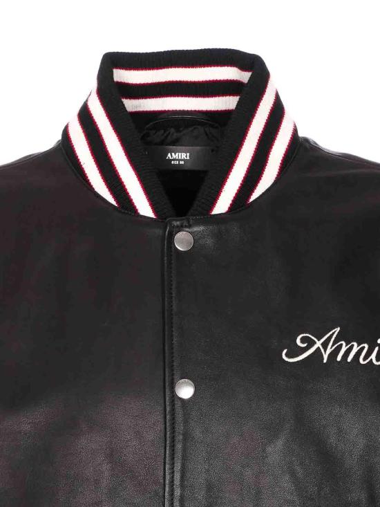  아미리 가죽 자켓 LTVY1003BLACK Blue - AMIRI