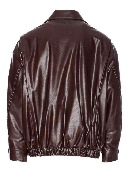  MM6 메종마르지엘라 인조 가죽 재킷 SH0AM0065M35465144 Red - MM6 MAISON MARGIELA