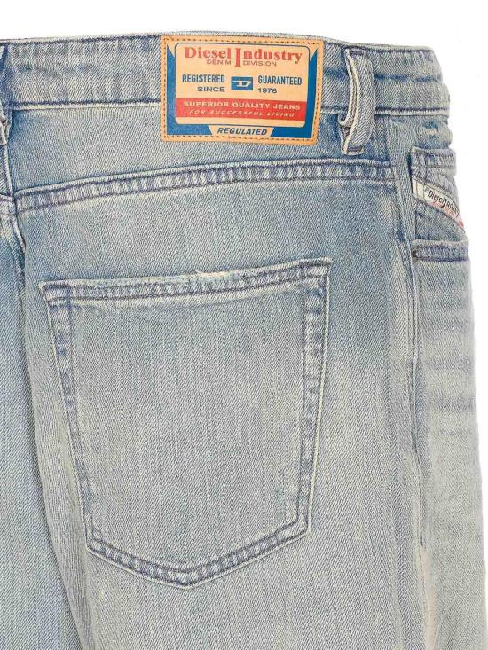  디젤 스트레이트 팬츠 A069260DBEC01 Blue - DIESEL