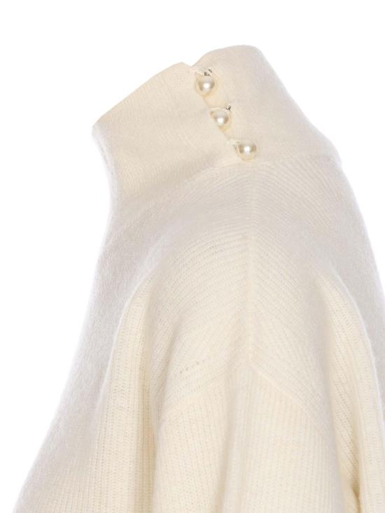 25FW 리우조 터틀넥 CF5424MS019X0256 White - LIU JO