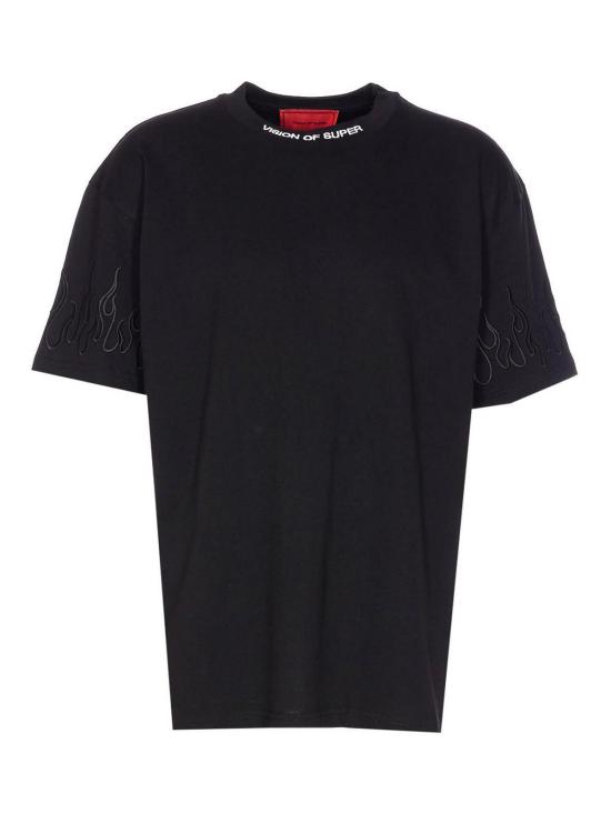 25FW 비전오브슈퍼 반팔 티셔츠 VS024TEBLACKGREY Black