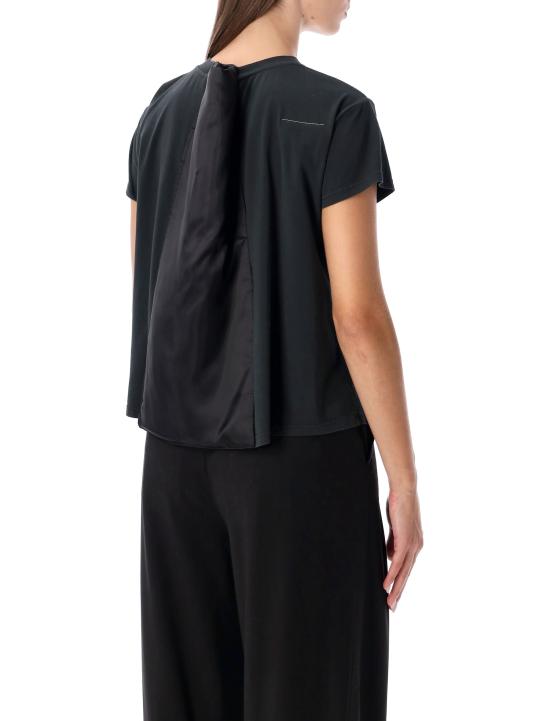 25FW MM6 메종마르지엘라 반팔 티셔츠 S62GD0208M20115 900 Nero - MM6 MAISON MARGIELA