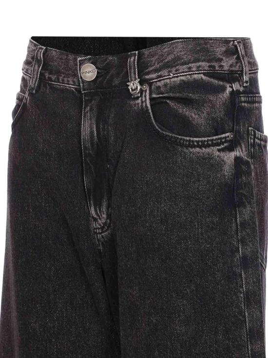 25FW 핑코 스트레이트 팬츠 105541A2RRPJ4 Black - PINKO