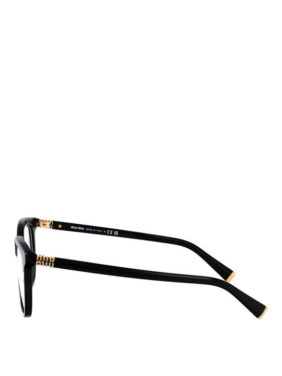 25FW 미우미우 안경 0MU01WV16K1O1 Black - MIU MIU