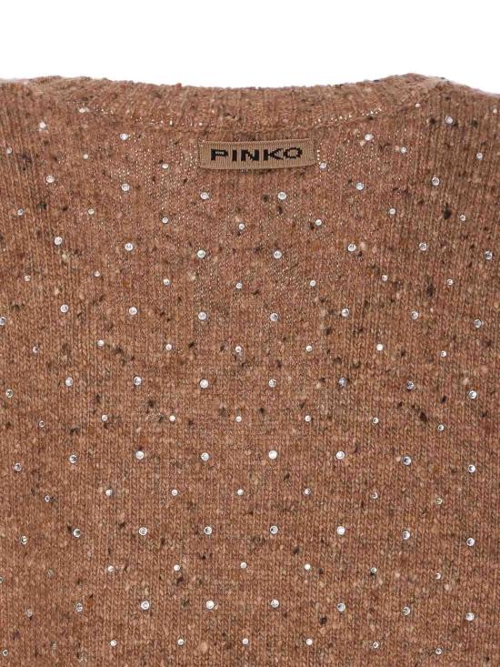  핑코 가디건 105739A2U4C3Z Brown - PINKO