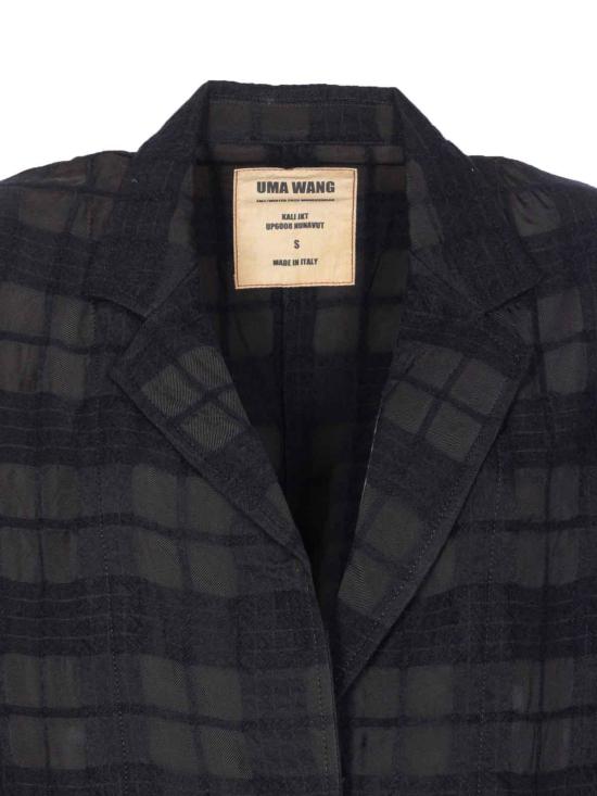  우마 왕 케이프 UP6008UW900 Black - UMA WANG
