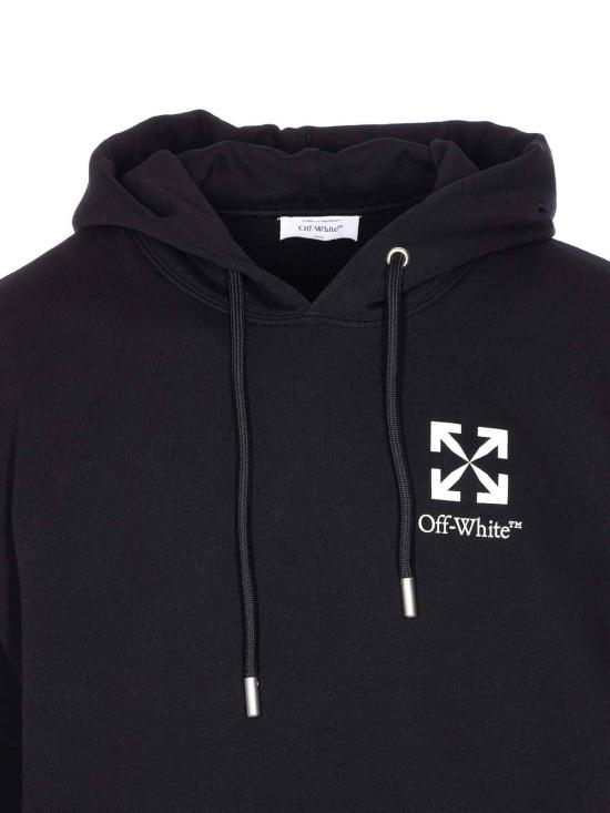  오프화이트 탑 OMBB085F25FLE0151001 Black - OFF WHITE