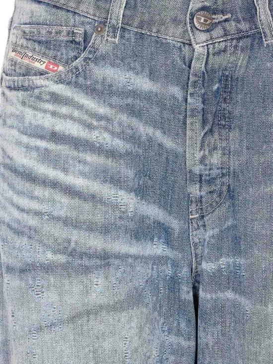 25FW 디젤 스트레이트 팬츠 A21359068TY01 Blue - DIESEL
