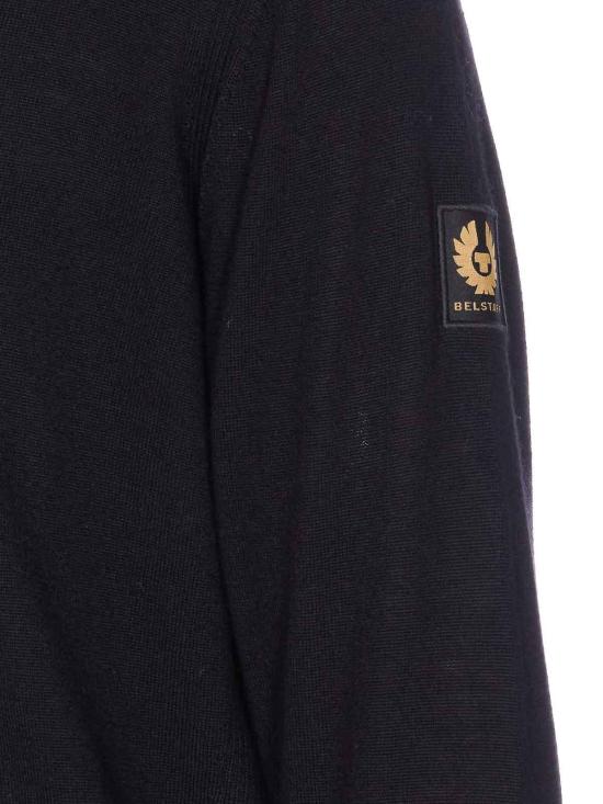 26FW 벨스타프 집업 니트 105598BLACK Black - BELSTAFF