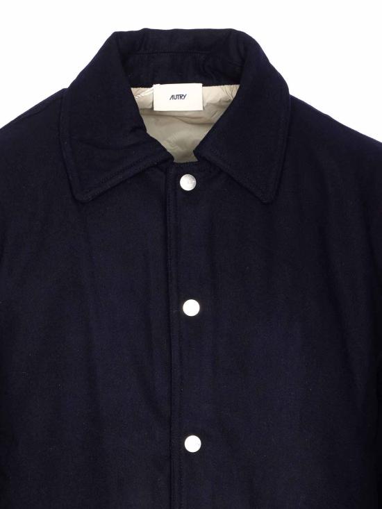  오트리 자켓 JAPXO5IV Blue - AUTRY