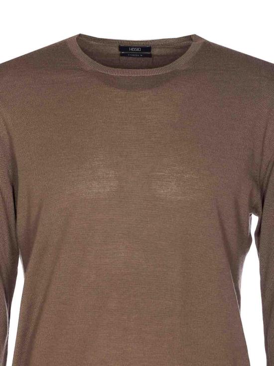 25FW 호시오 반팔 티셔츠 100M0119 Brown - HOSIO