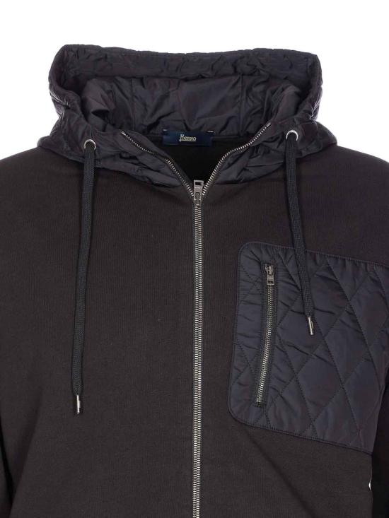  에르노 탑 JC000060U500179300 Black - HERNO