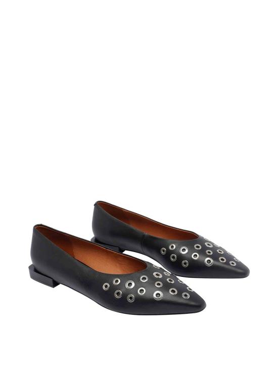  엔젤 알라르콘 플랫 슈즈 25509530BSAVANENEGRO Black - ANGEL ALARCON