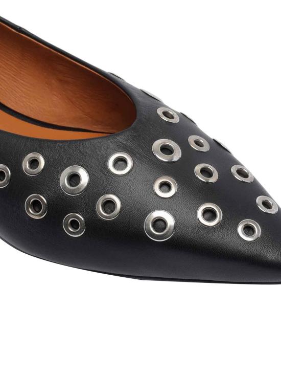  엔젤 알라르콘 플랫 슈즈 25509530BSAVANENEGRO Black - ANGEL ALARCON