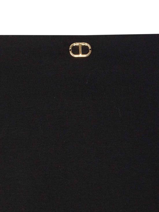  트윈셋 미디 스커트 252TP210400006 Black - TWINSET