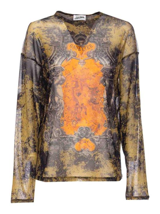 25FW 장 폴 고티에 민소매 티셔츠 TO340M006P004115 Multicolour