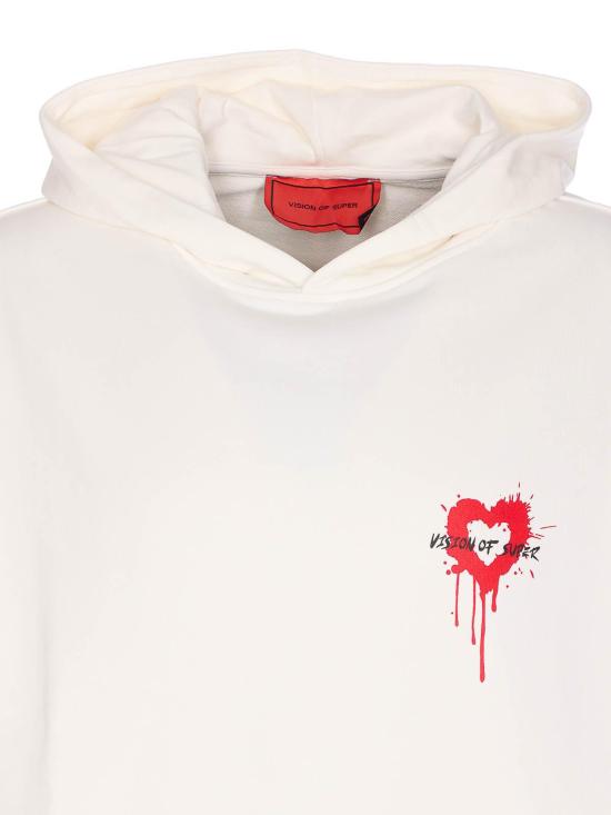  비전오브슈퍼 탑 VS003HOOFFWHITE White - VISION OF SUPER