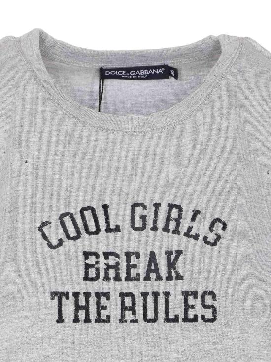 25FW 돌체앤가바나 반팔 티셔츠 F8V89TGDDGHS9000 Grey - DOLCE & GABBANA