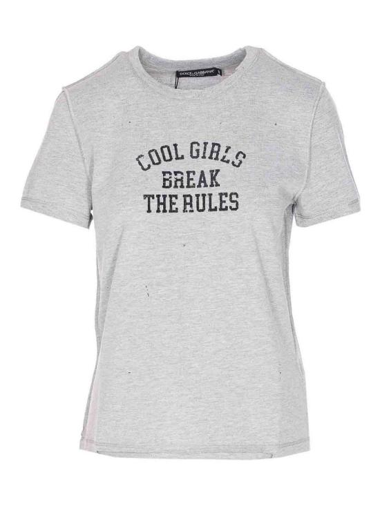 25FW 돌체앤가바나 반팔 티셔츠 F8V89TGDDGHS9000 Grey