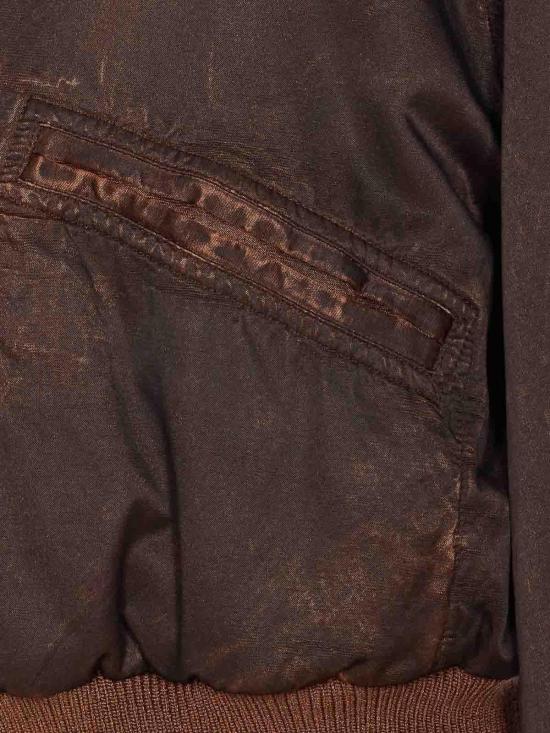  MM6 메종마르지엘라 봄버 자켓 S52AM0324M35452138 Brown - MM6 MAISON MARGIELA