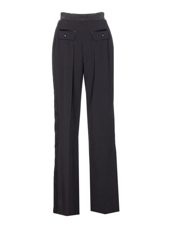 25FW 엘리자베타프랜치 스트레이트 팬츠 PA12656E2110 Black - ELISABETTA FRANCHI