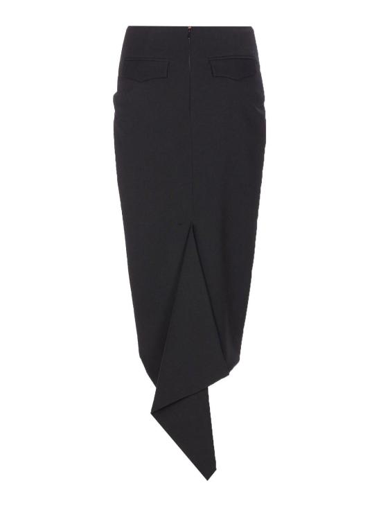 25FW 더 레이티스트 미디 스커트 9001W0206T0002 Black - THE LATEST