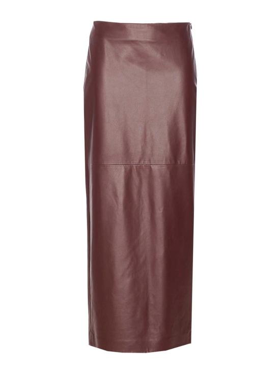  브루넬로 쿠치넬리 미디 스커트 MPNGPG3891C4243 Red