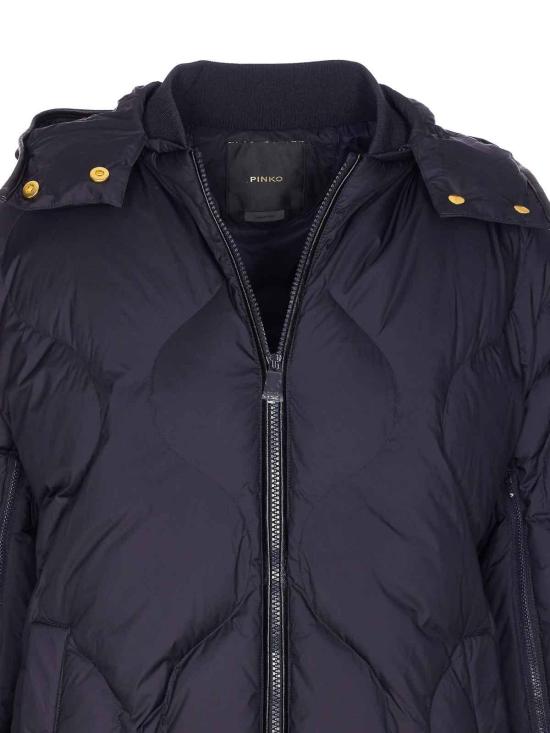  핑코 봄버 자켓 105336A2OKG82 Blue - PINKO