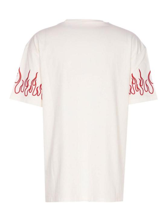 25FW 비전오브슈퍼 반팔 티셔츠 VS024TEOFFWHITERED White - VISION OF SUPER