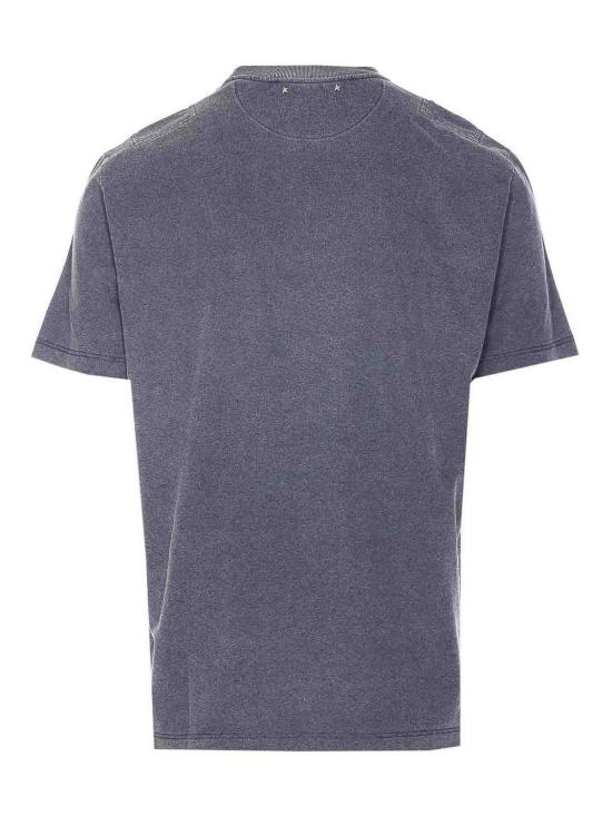 25FW 골든구스 반팔 티셔츠 GMP01220P00213650100 Blue - GOLDEN GOOSE