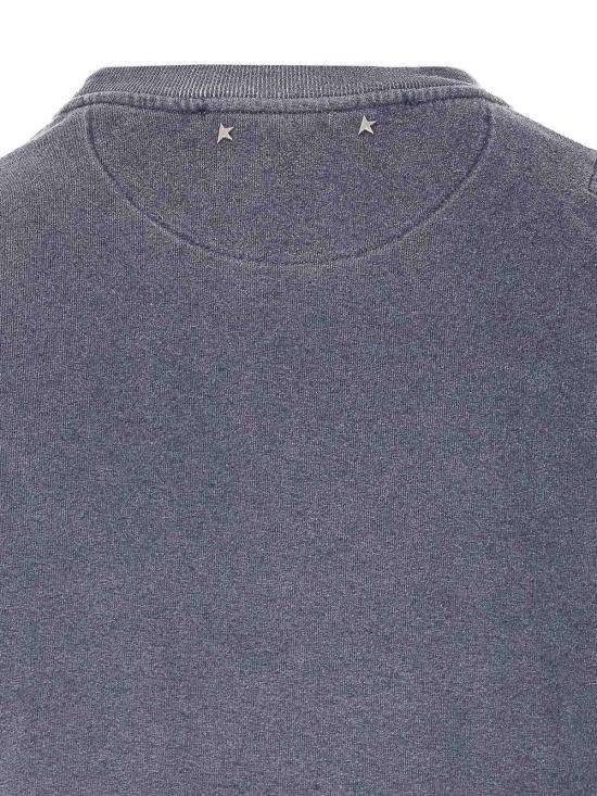 25FW 골든구스 반팔 티셔츠 GMP01220P00213650100 Blue - GOLDEN GOOSE