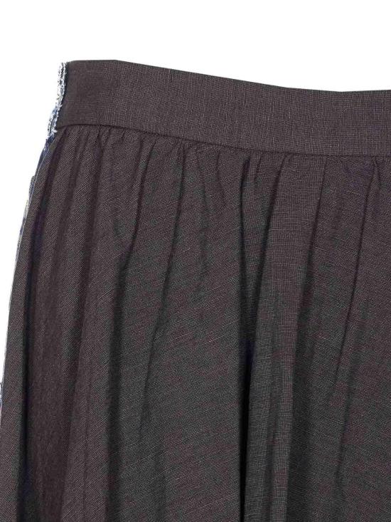 25FW 발렌시아가 미디 스커트 838770TST051000 Black - BALENCIAGA