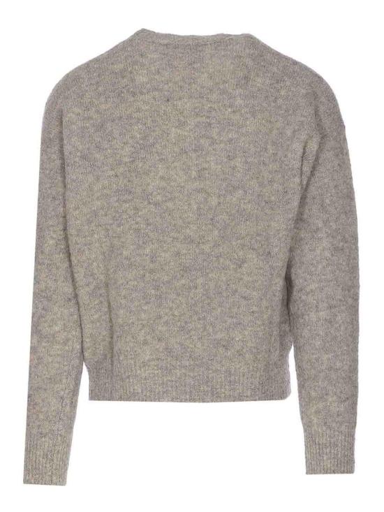25FW 아미 스웨터 HKS824KN0021050 Grey - AMI