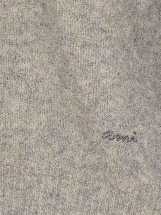 25FW 아미 스웨터 HKS824KN0021050 Grey - AMI