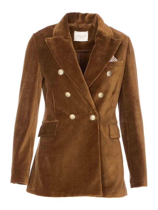  치르콜로1901 가죽 자켓 FD3623G1171 Brown