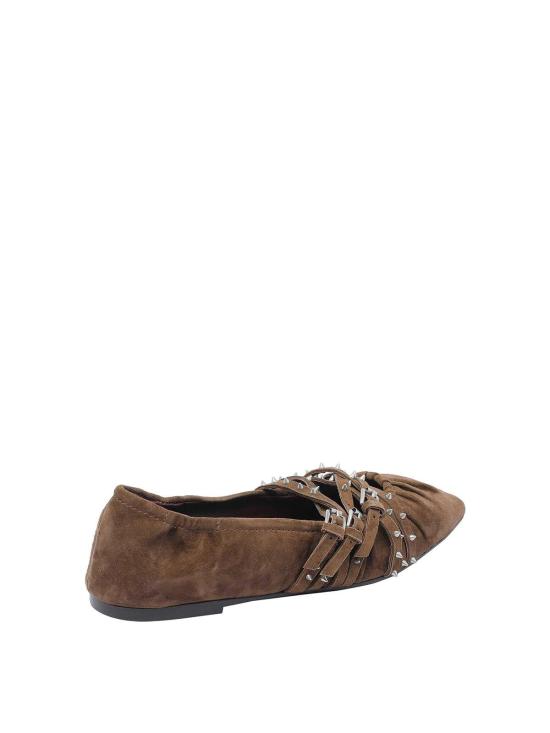  아쉬 플랫 슈즈 BRENDAH01 Brown - ASH