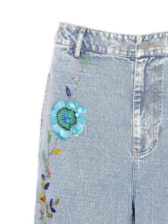  에센셜앤트워프 스트레이트 팬츠 INNECTICUTI1NA Blue - ESSENTIEL ANTWERP