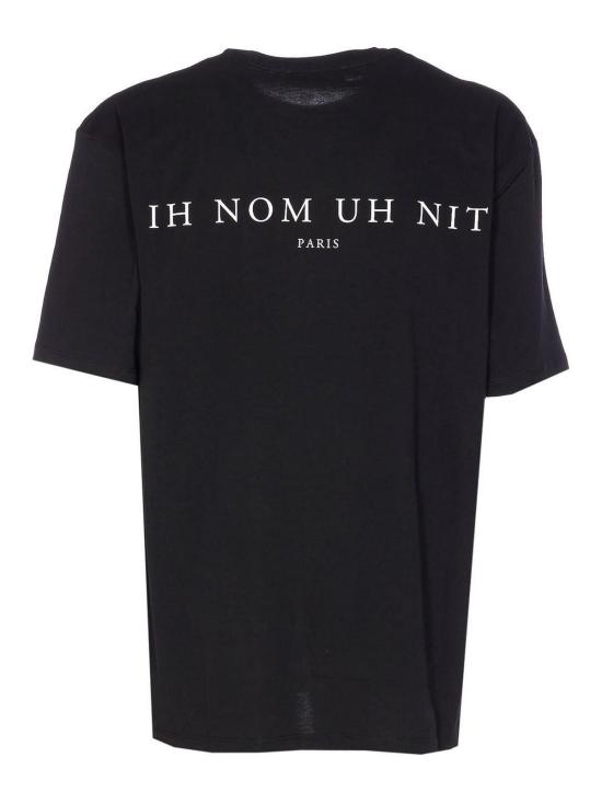 25FW 이놈어닛 반팔 티셔츠 NUW25225009 Black - IH NOM UH NIT