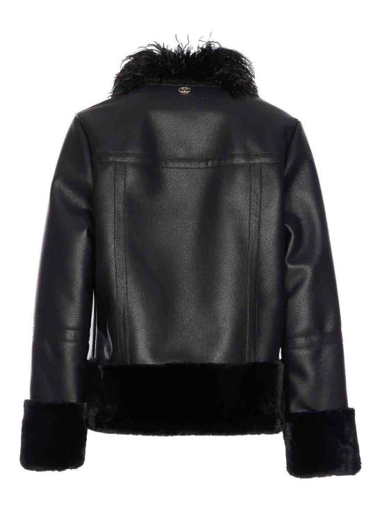  트윈셋 무스탕 252TP241000006 Black - TWINSET